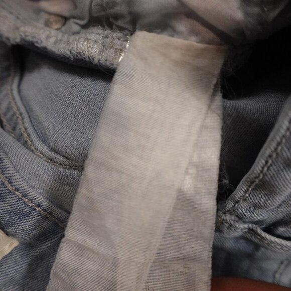 Cotton On Jeans High 90s Distressed Jean –‎ Women's Size 4 – Light Wash Blue - Picture 12 of 12